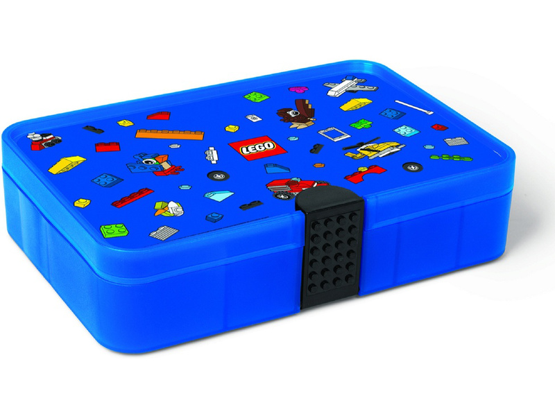 LEGO Iconic úložný box s priehradkami - modrá LEGO40840002