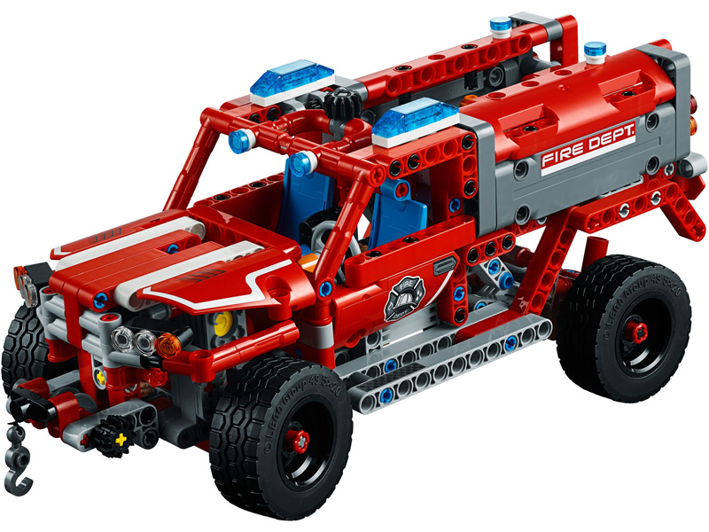 lego technic rescue truck