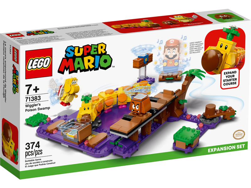 LEGO Super Mario - Wiggler a jedovatý močiar - rozširujúci set LEGO71383