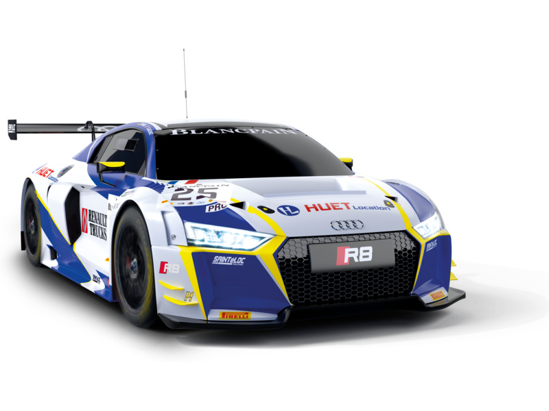 SCX Compact Audi R8 LMS GT3 Huet SCXC10273X300