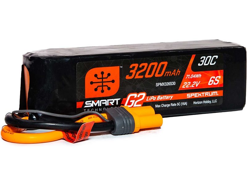 Spektrum Smart G2 LiPo 22.2V 3200mAh 30C IC5 SPMX326S30