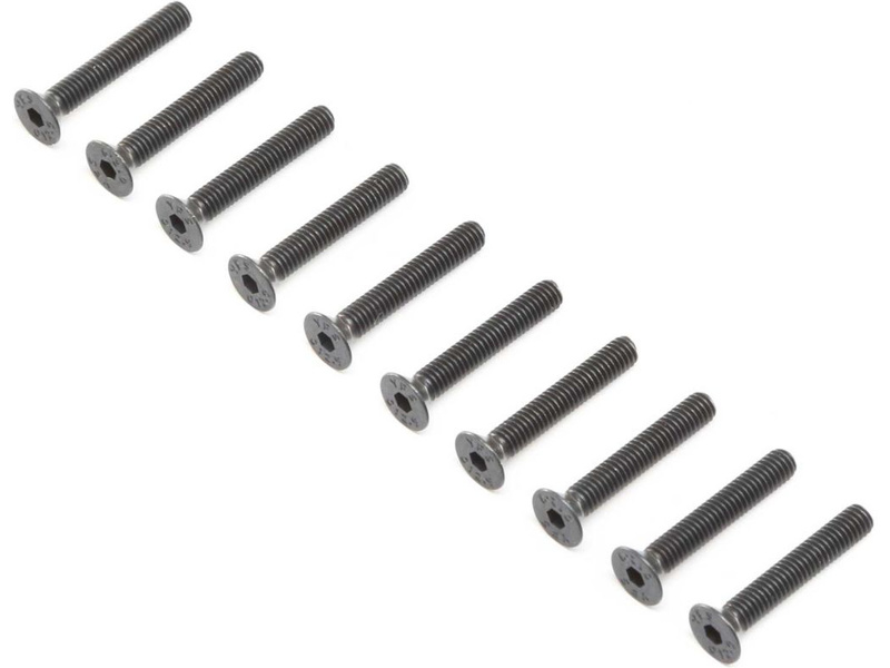 Losi skrutka Flat Head M4x25mm (10) LOS255018