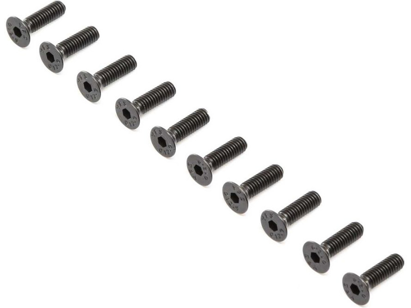 Losi skrutka Flat Head M4x14mm (10) LOS255019