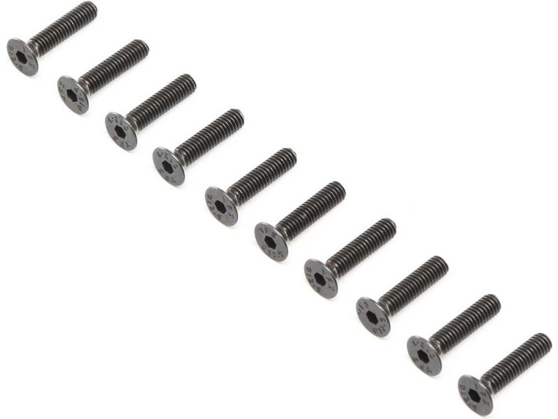 Losi skrutka Flat Head M4x18mm (10) LOS255020